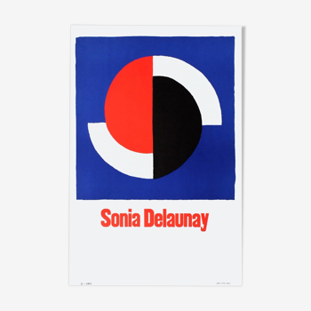 Poster Sonia Delaunay 1974