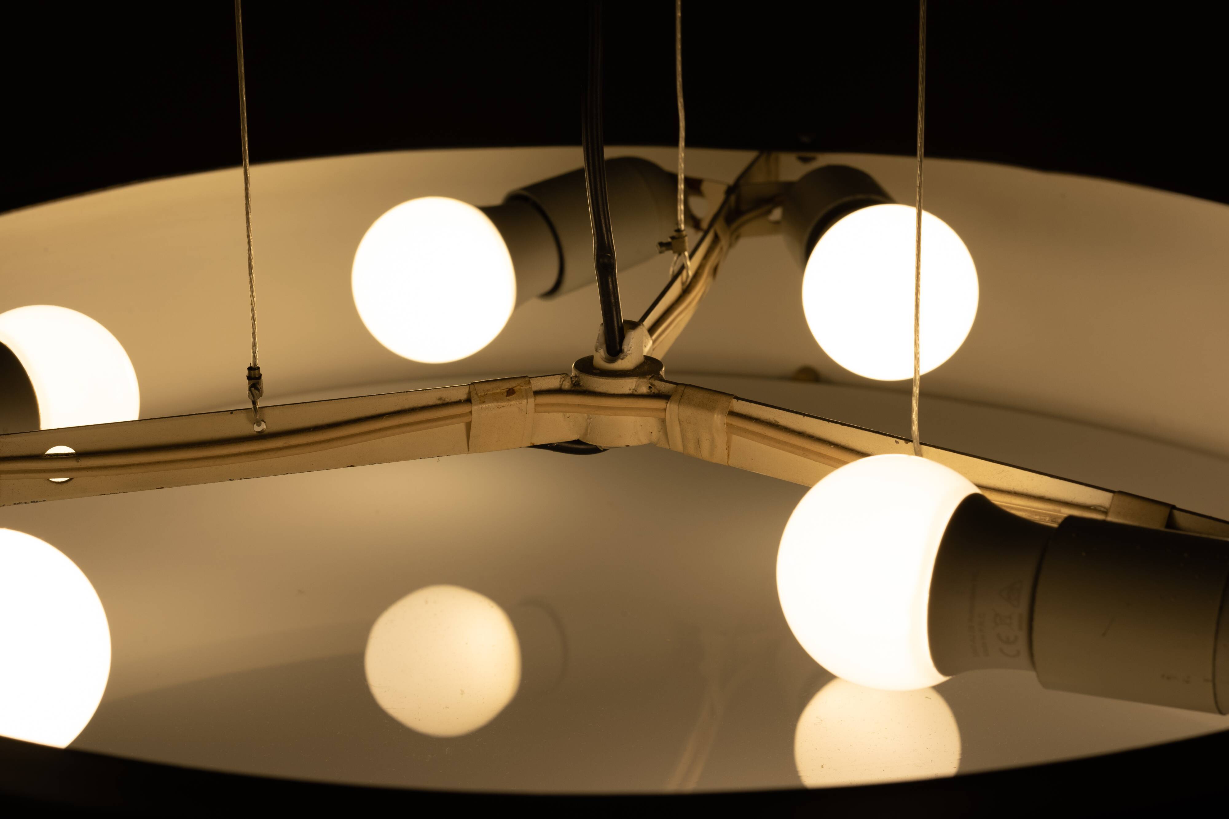 Bruno gatta stilnovo pendant lamp 1954, model 288