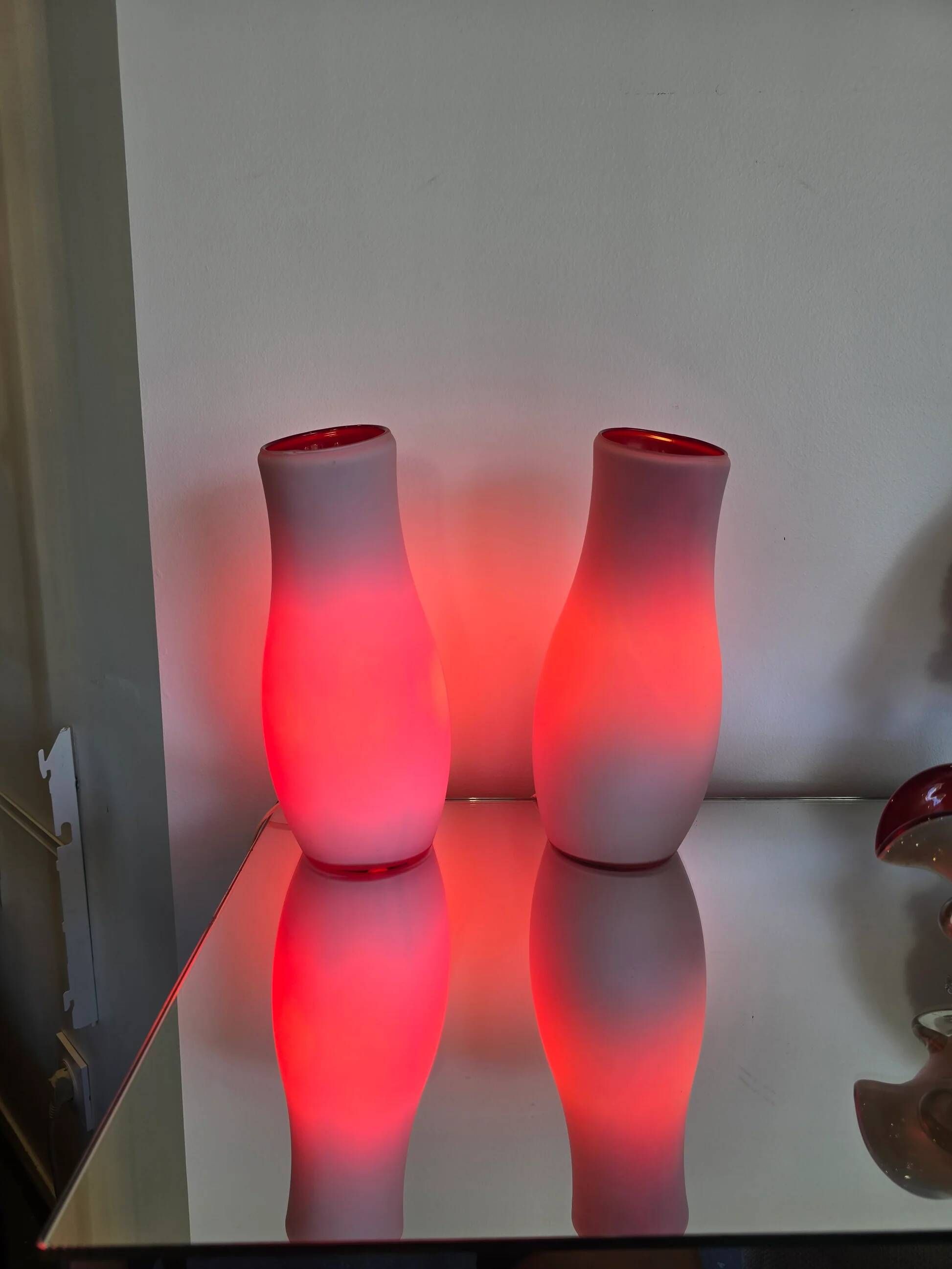 Pair of table lamps IKEA Mylonit – vintage Scandinavian design – 80s/90s