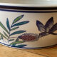 2 antique plant pots