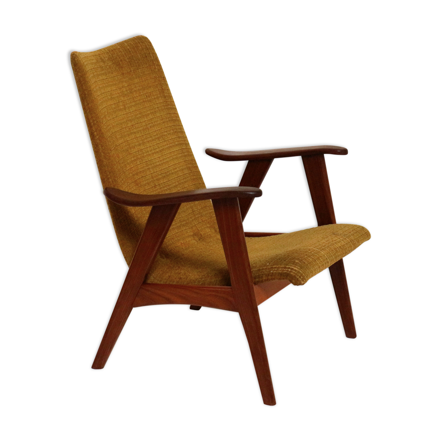 Vintage men’s armchair designed by Louis van Teeffelen for Wébé in the 1960s