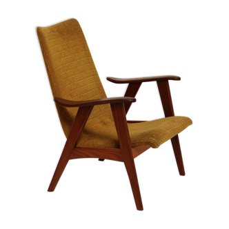 Vintage men’s armchair designed by Louis van Teeffelen for Wébé in the 1960s