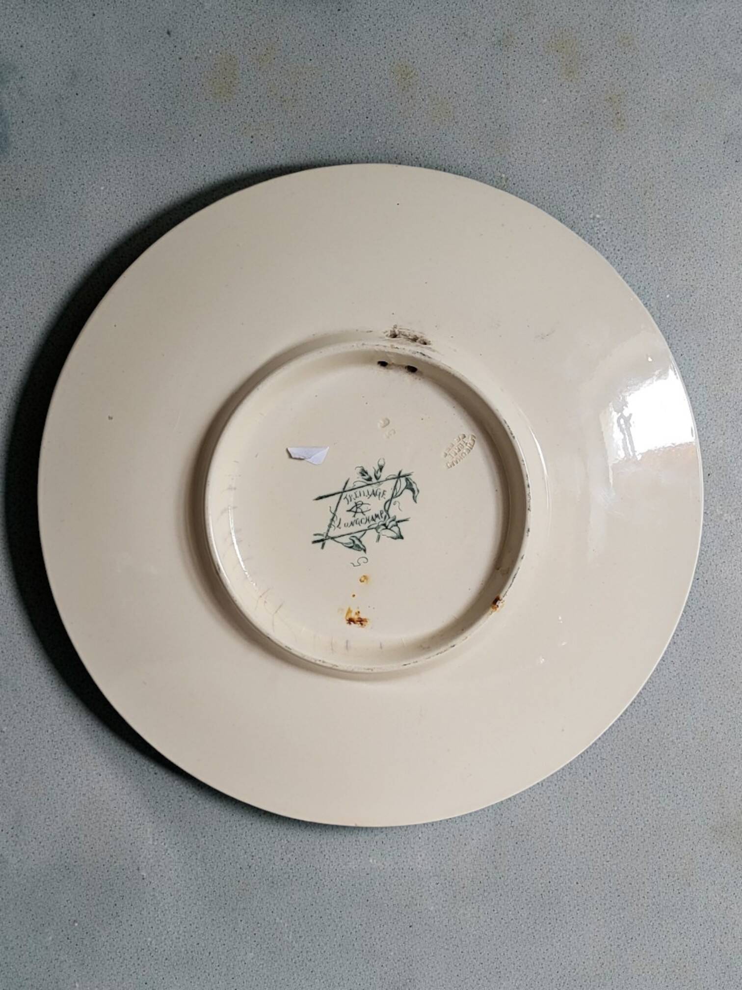 Plat Longchamp modèle "Treillage"