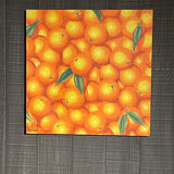 Table with oranges