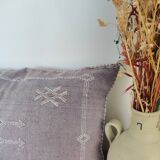 Coussin berbère sabra violet vintage
