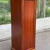 Louis Philippe wardrobe with a solid wood door.