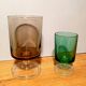 Six verres à liqueur 70's
