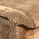 Steiner lounge chair in brown corduroy – 1970s