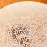 Suspension globe 25 cm Glashutte Limburg, 1970