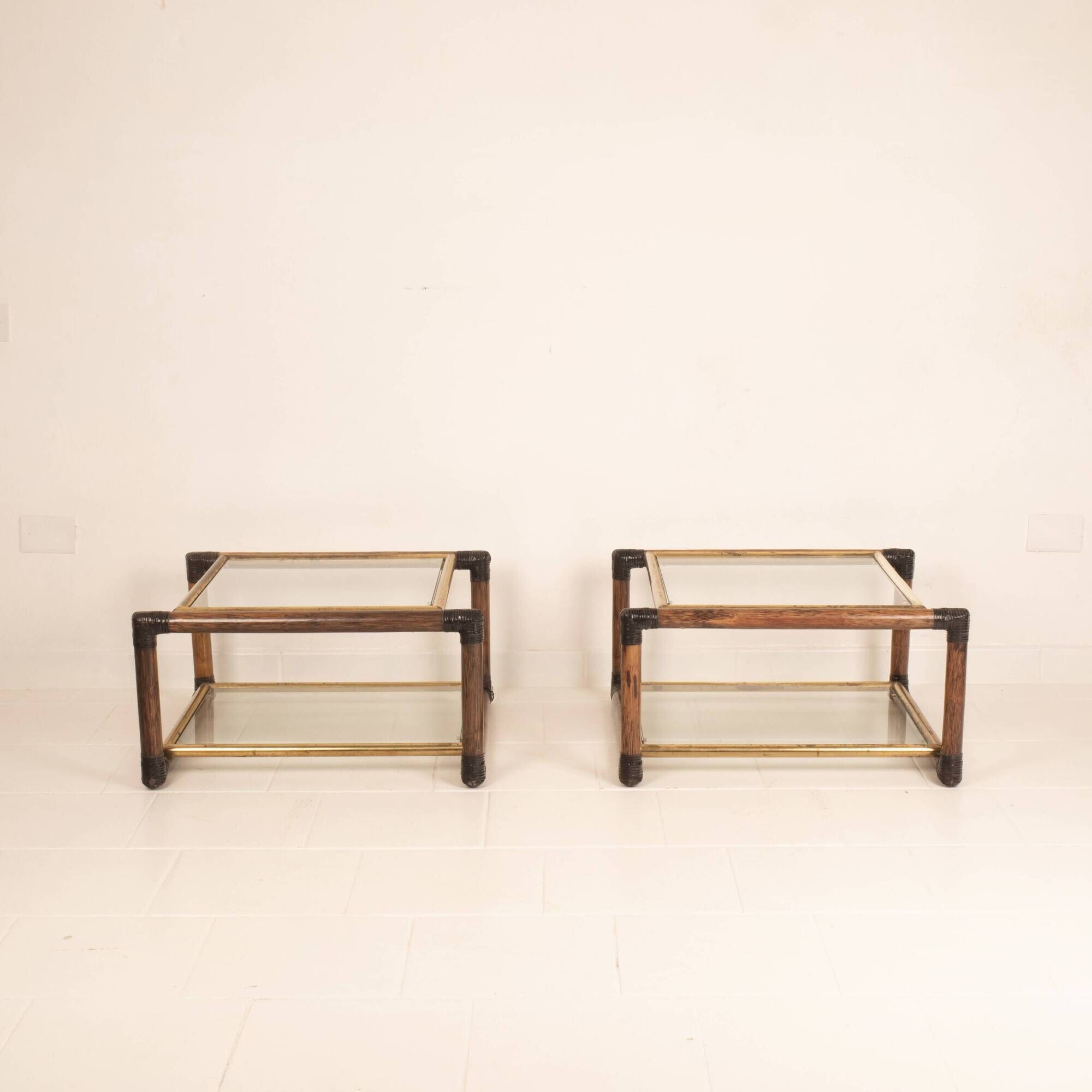 Marango Bedside Tables by Alberto Smania for Studio Smania Interni, 1968