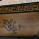 large hand-painted Indonesian chest