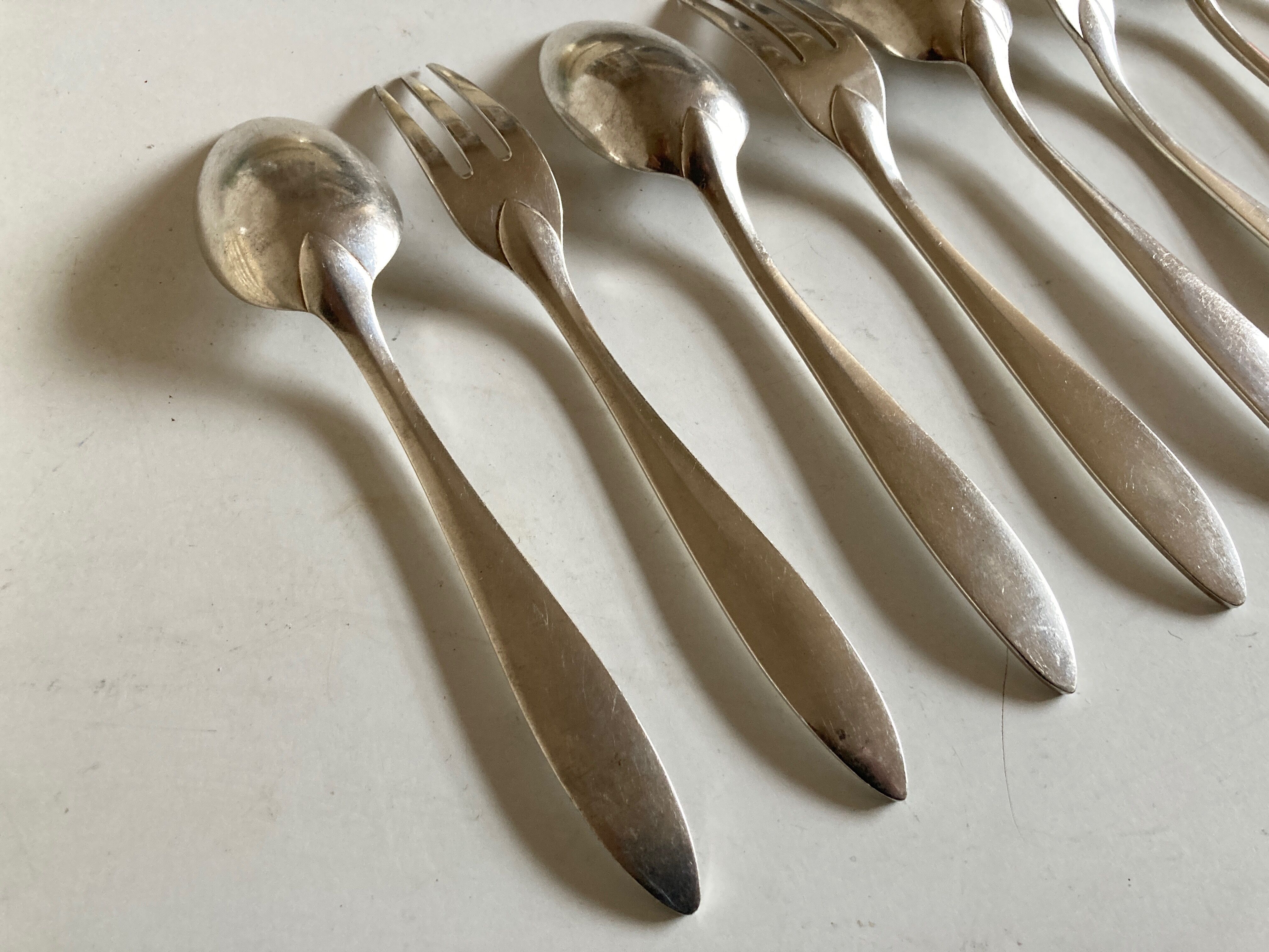 Christofle silver metal Arts & Crafts 1910