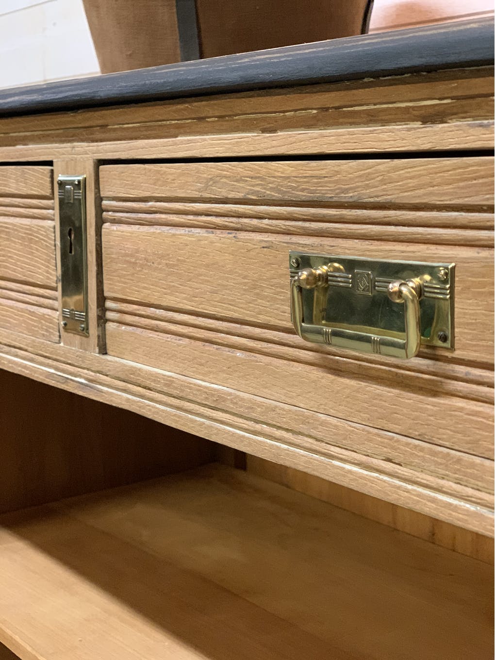 Parisian oak buffet patinated 1940