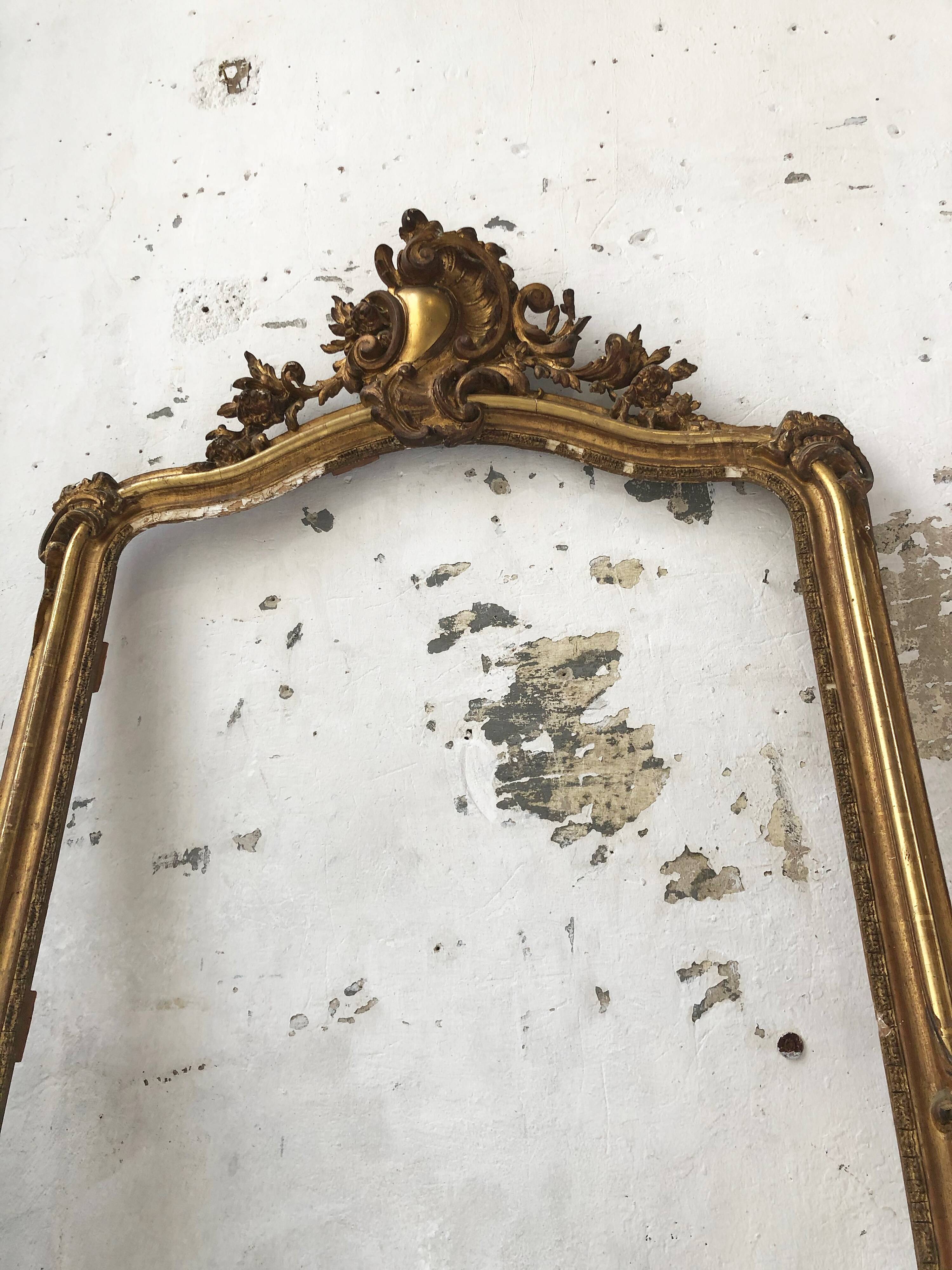 Louis XV Rock mirror frame
