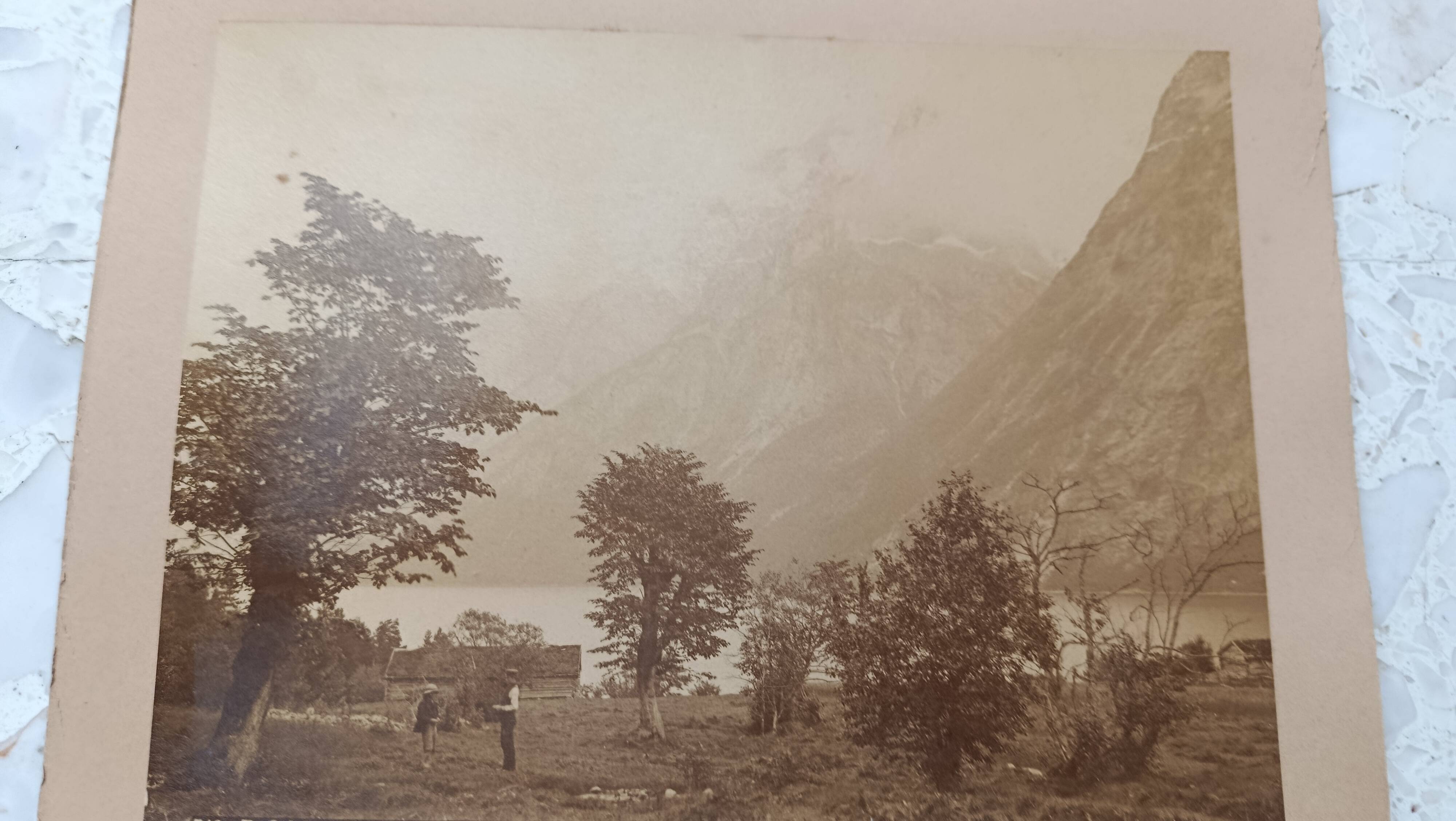 Lot 4 albumen PHOTOGRAPHS 1880 NORWAY, Axel LINDHAL, Romsdal & Finnmark