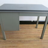 Metal industrial tiny desk