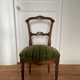 Série de 3 chaises anciennes Napoléon III