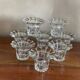 8 flower tealight holders Italy
