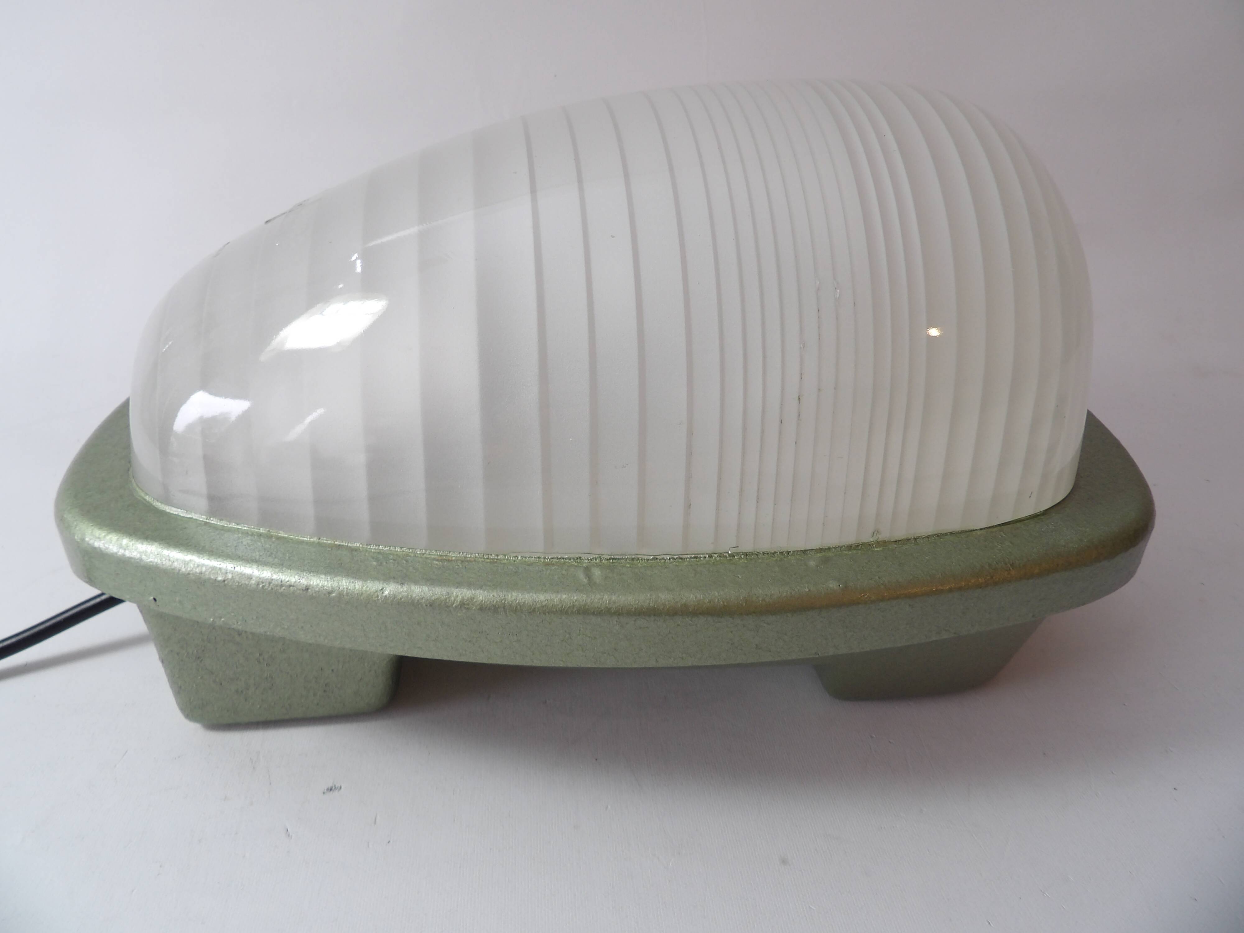 French Industrial table or wall lamp by Holophane, France, model AE200