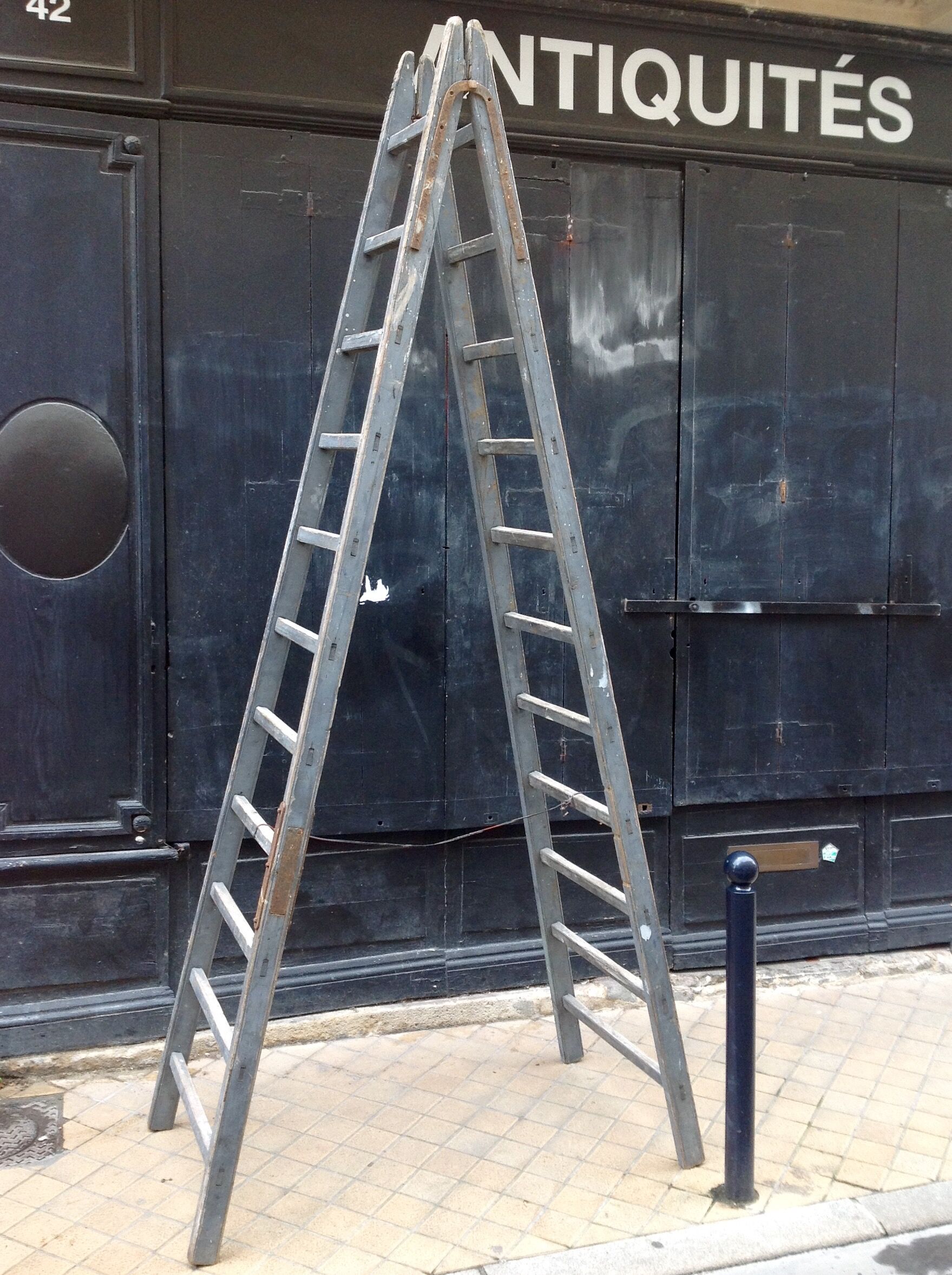 Echelle de peintre vintage