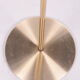 Vintage Danish gold floor lamp by Dansa, 1960s