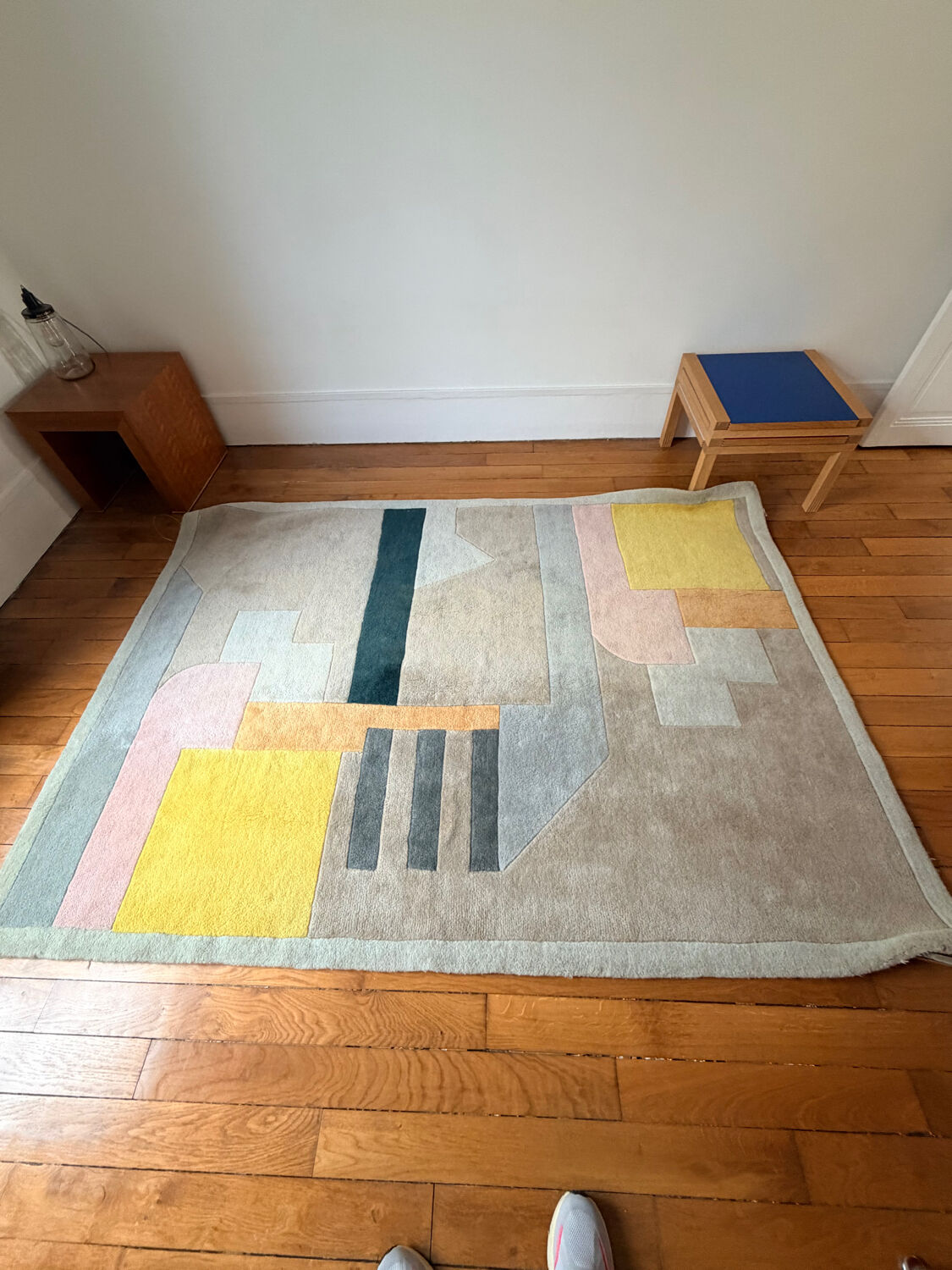 Contemporary wool rug Made.com