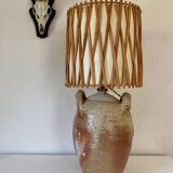 Jar lamp base, 2m fabric cable
