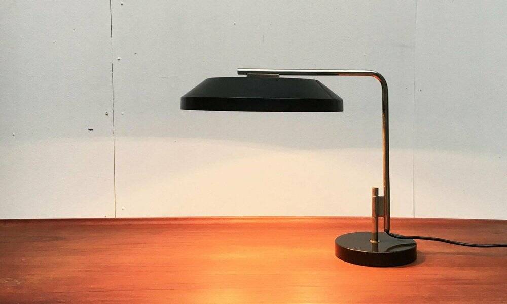 Mid-century minimalist swivel table lamp, 1960s