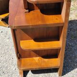 Paire de chevets bois année 50