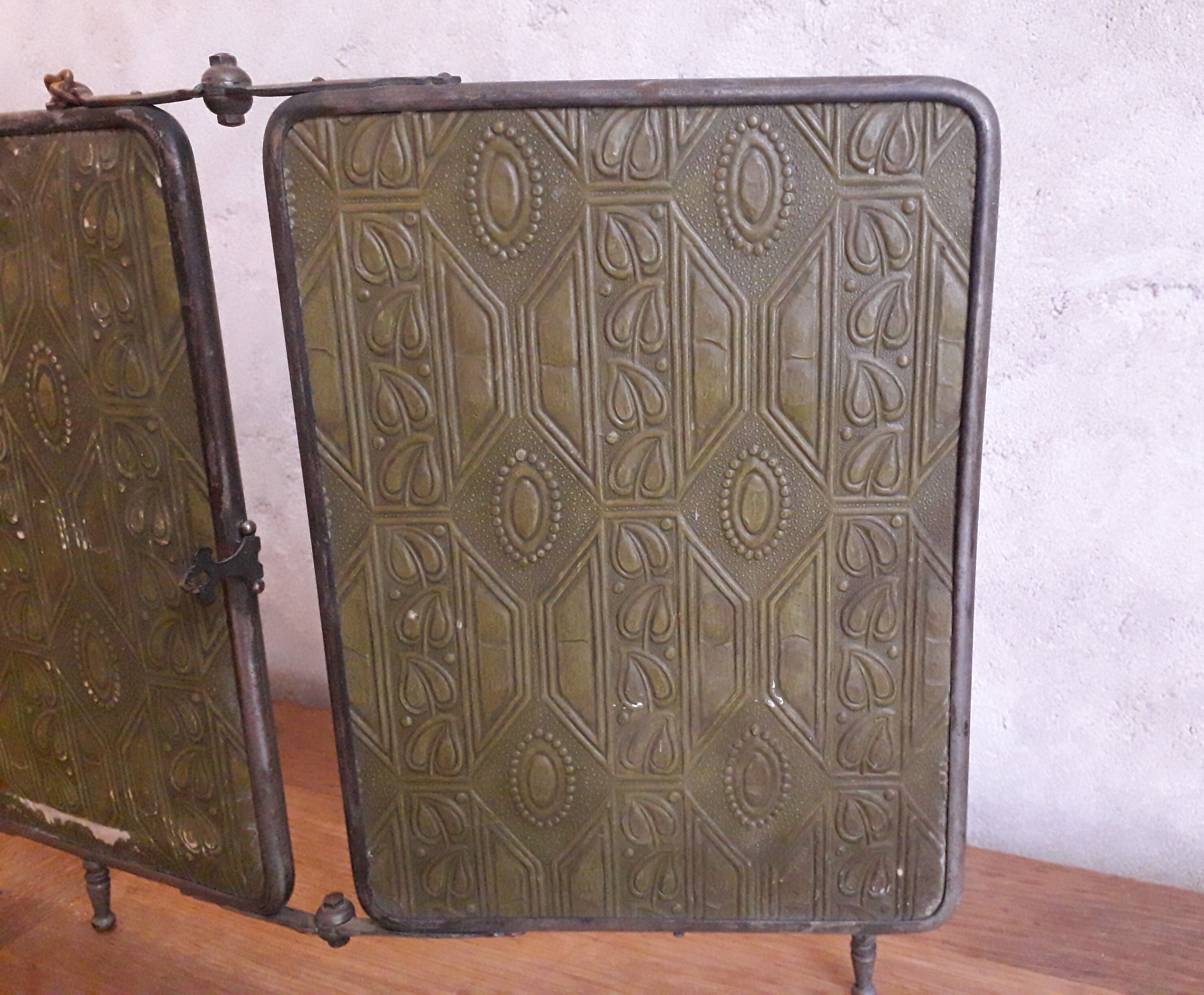 Barber triptyque mirror - 28x22cm