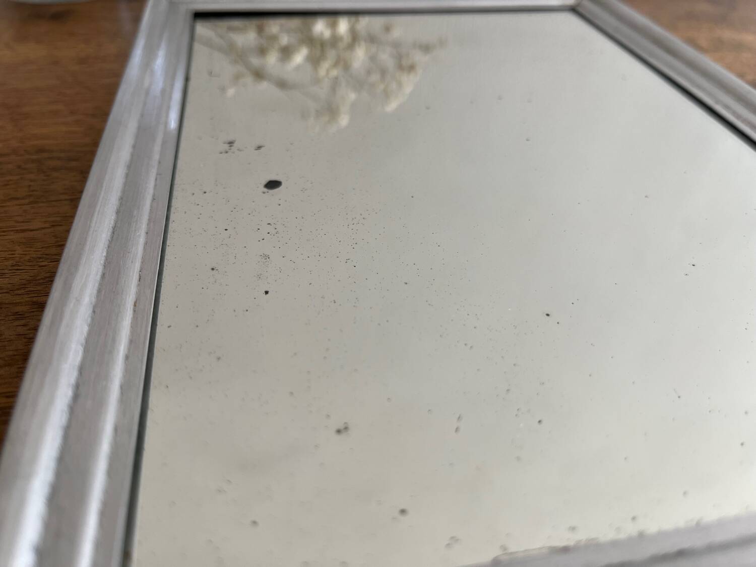 Barber mirror 24.5 x 18 cm