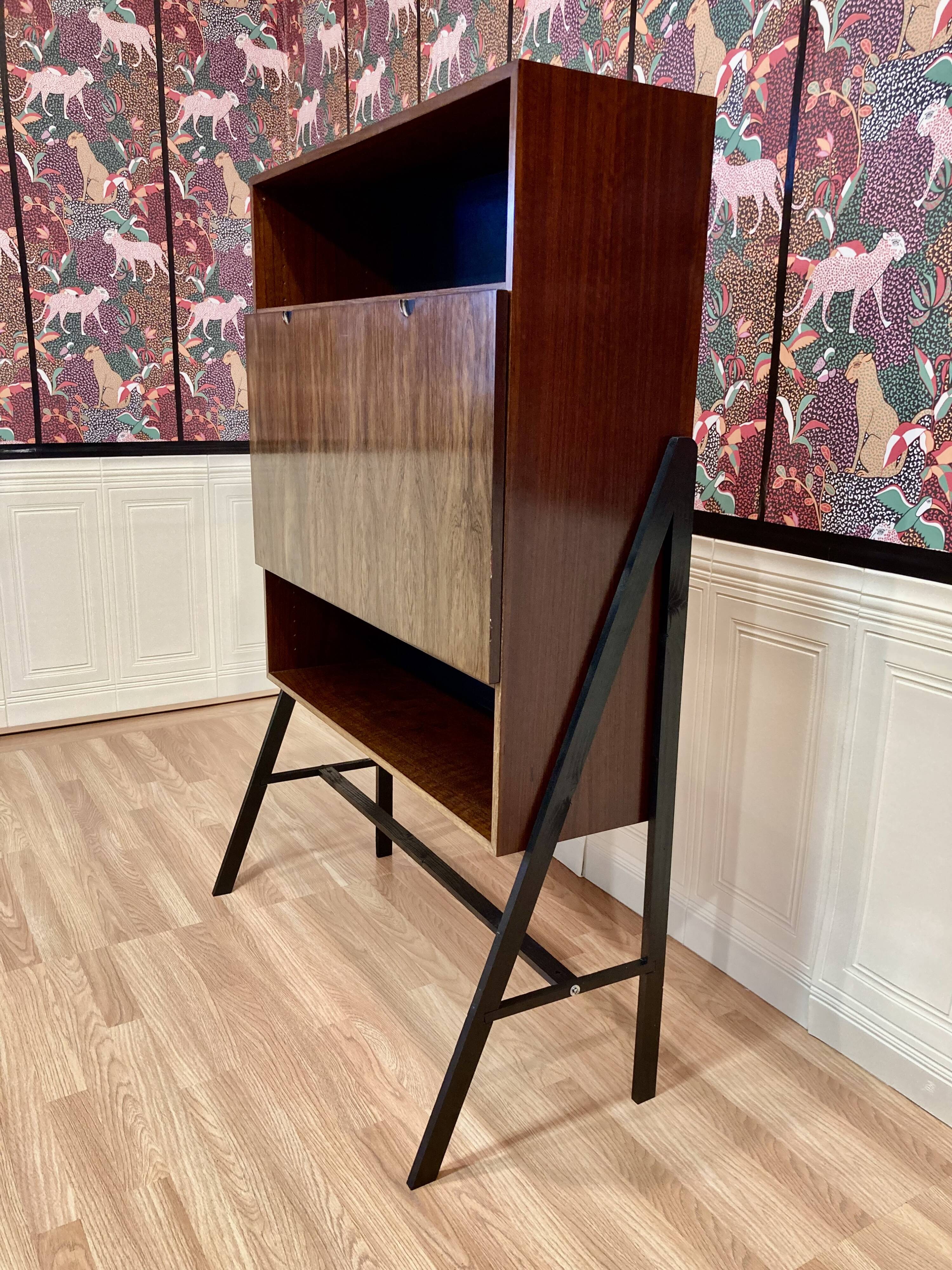 Rosewood desk scandinavian design 1950.