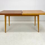 Table basse vintage en finition brillante de Tchécoslovaquie, années 1960