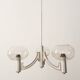 Chandelier with 3 lights by Gaetano Sciolari – Italian design from the 1970s.