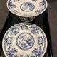 Luneville plate and compote dish