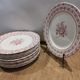 Set of 11 old Lunéville dessert plates