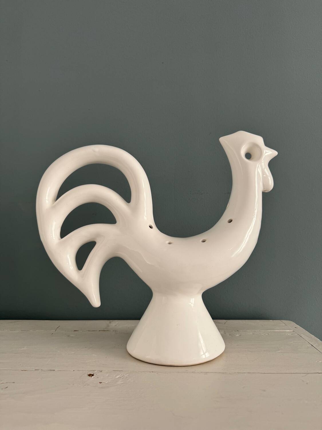 Ceramic flower pick Les Grottes Dieulefit