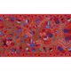 Hand-knotted rug, vintage Turkish rug 103x187 cm