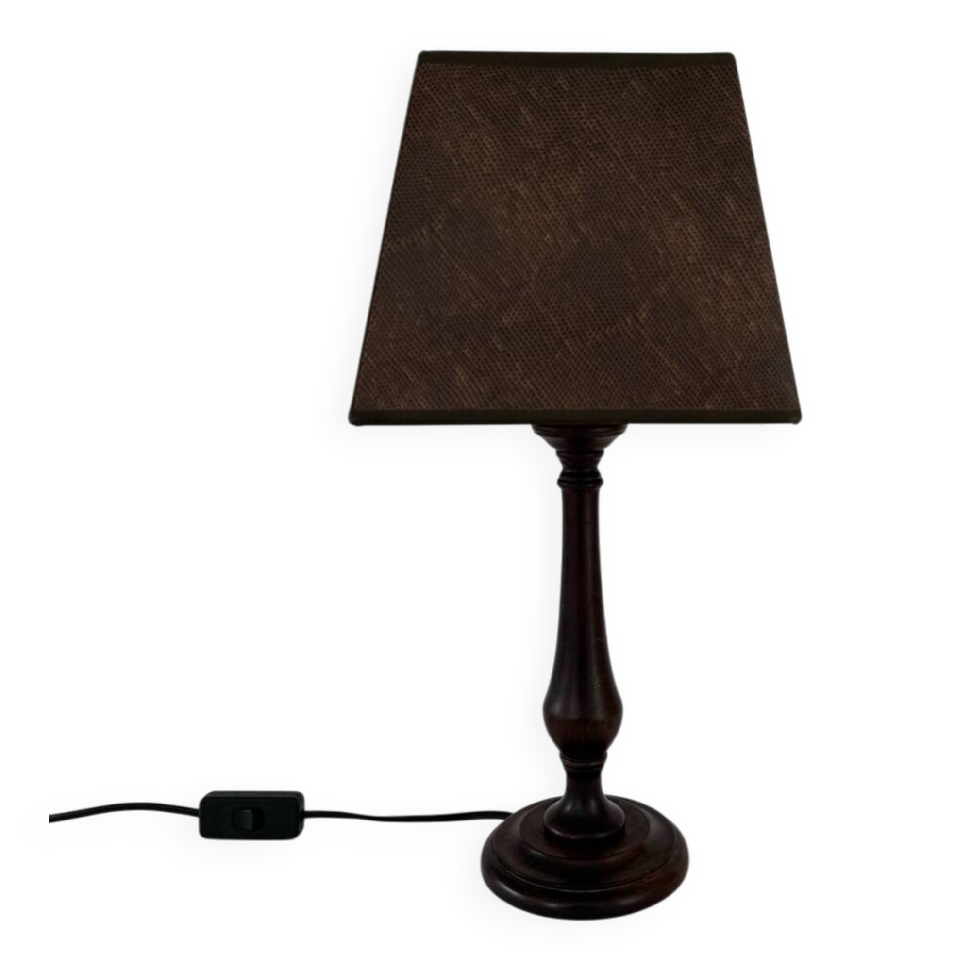 Vintage Modern Wooden Table Lamp