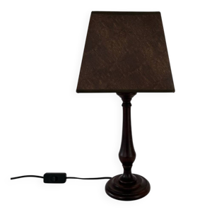 lampe de table en bois - moderne