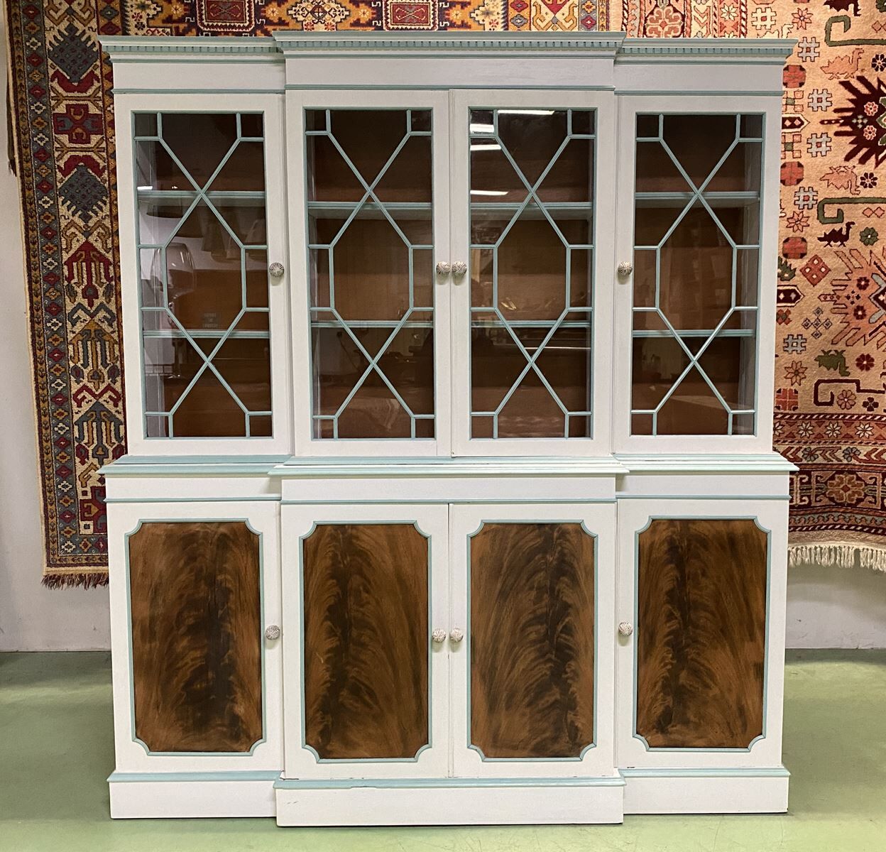 English library 8 mahogany doors