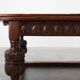 Large 17th‑Century Extendable Oak Dining Table, France
