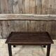 Table basse rectangulaire en bois massif