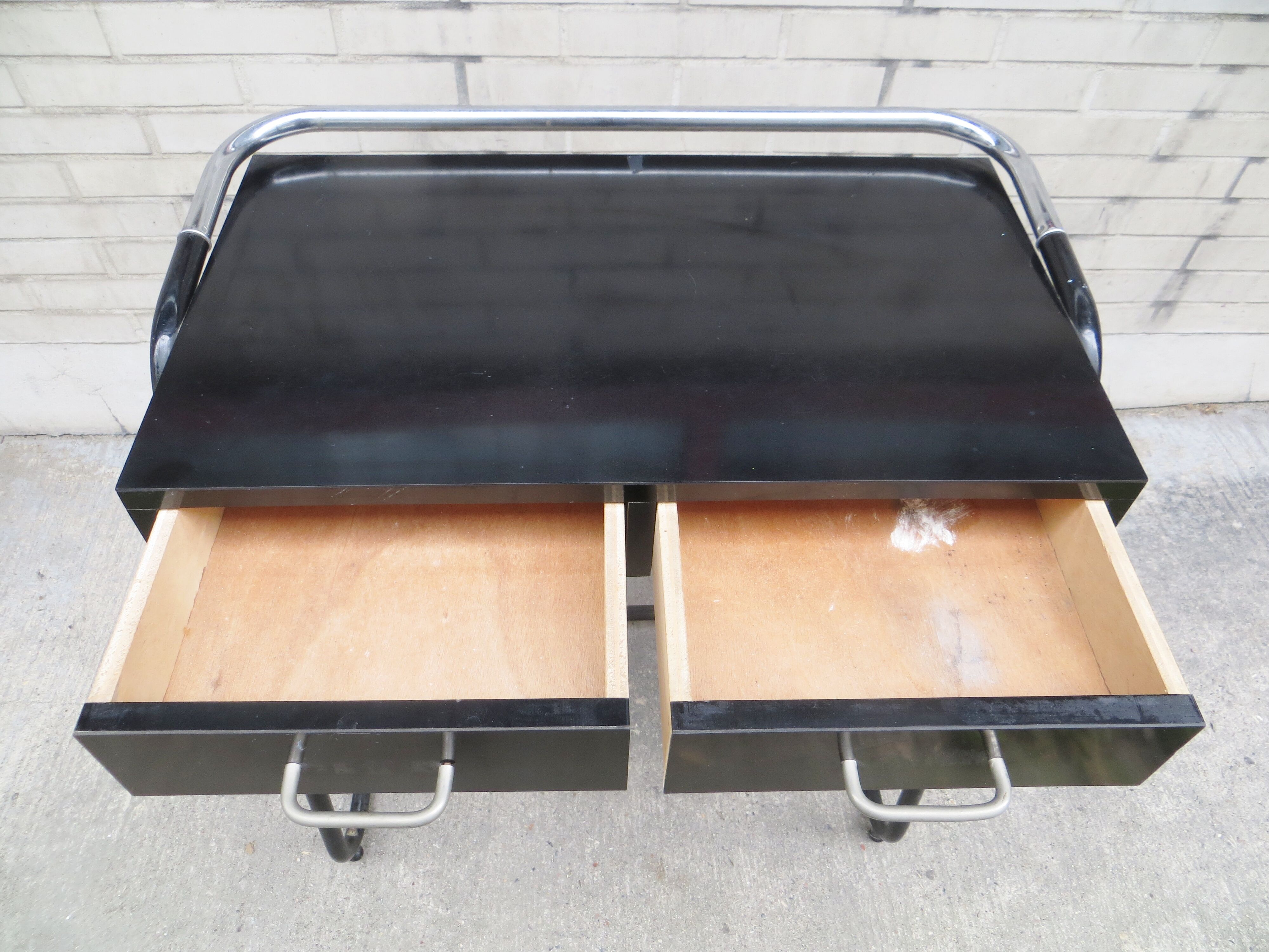 Vintage modernist table 60s