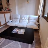 Canapé Ligne Roset Marsala – Michel Ducaroy – plexiglas fumé – vintage