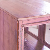 Pink vintage buffet