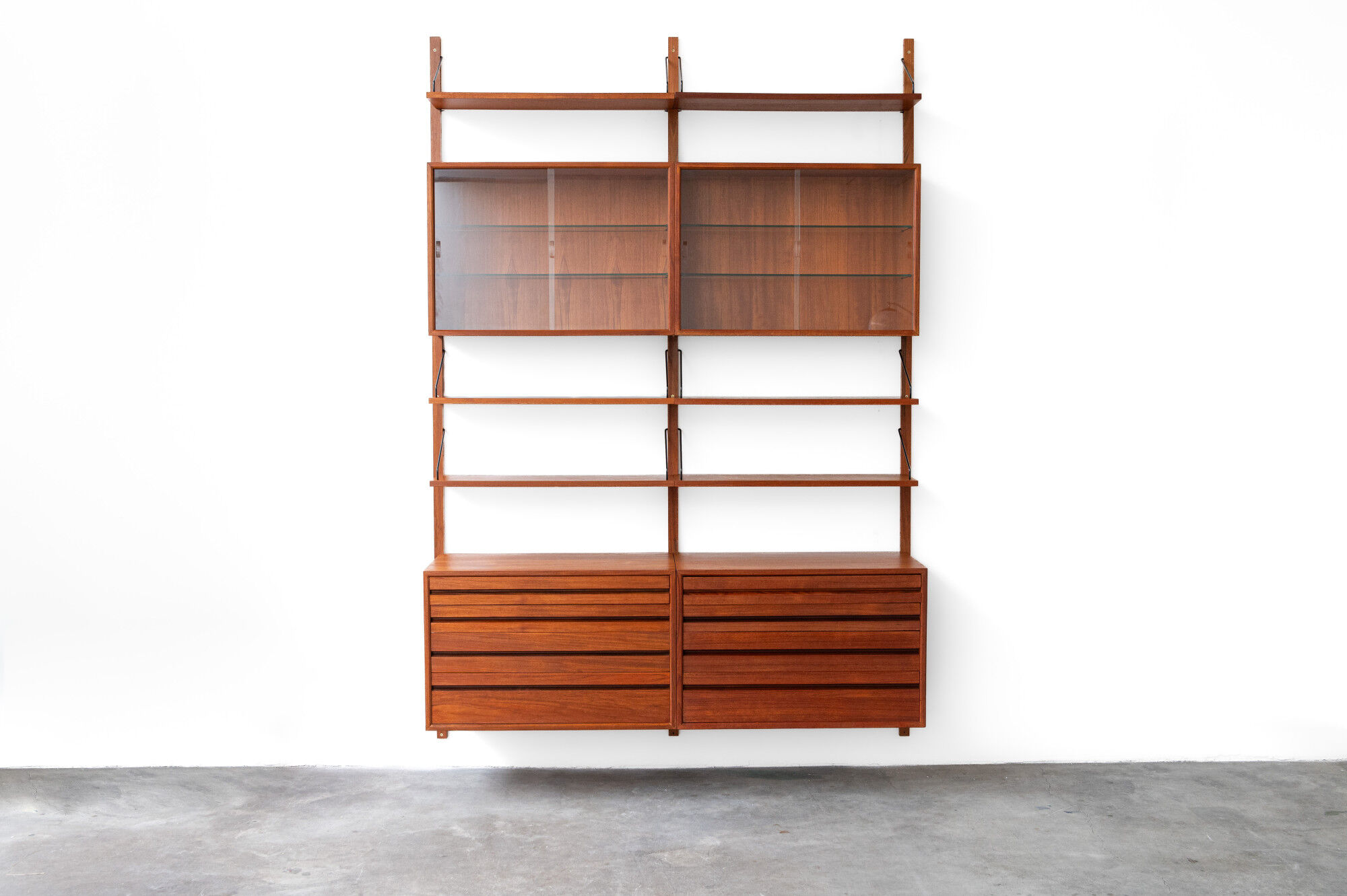 Modular Wall Unit by Poul Cadovius for Royal System, 1950s