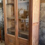 Library 20 years in raw wood