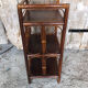 Meuble d’appoint rotin étagères vintage #a232