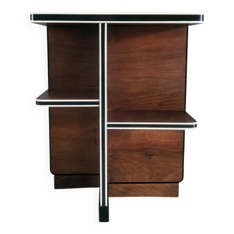 Art Deco coffee table by Waring & Gillow, 1930s, walnut, burr walnut top